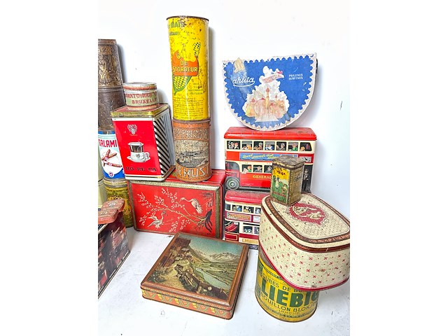 Lot blikken dozen 30 items - afbeelding 3 van  3