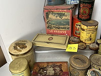 Lot blikken dozen 40 items - afbeelding 2 van  4
