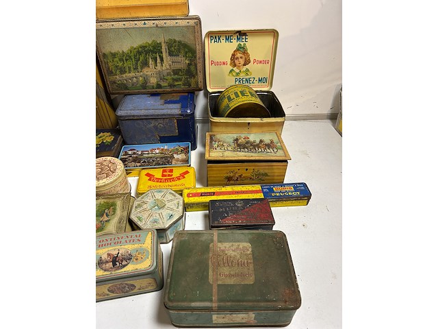Lot blikken dozen 40stuks - afbeelding 4 van  4