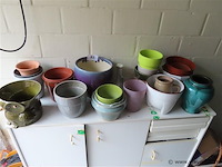 Lot bloempotten - afbeelding 1 van  3