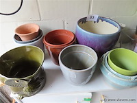 Lot bloempotten - afbeelding 2 van  3