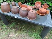 Lot bloempotten - afbeelding 1 van  3