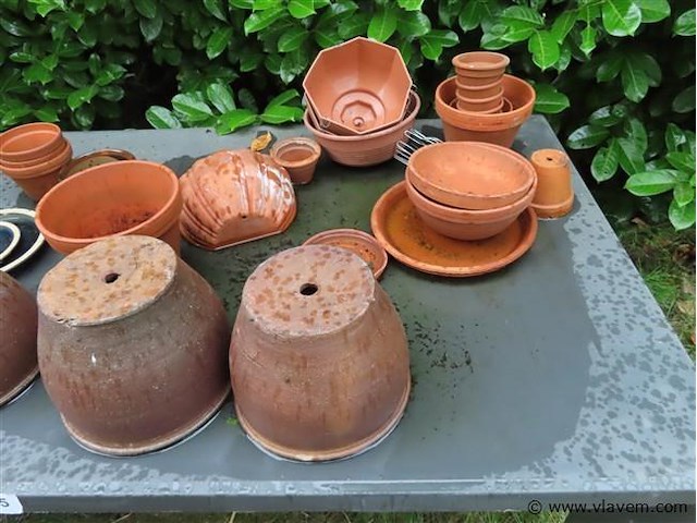 Lot bloempotten - afbeelding 3 van  3