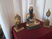 Lot boeddha beelden (3 stuks)