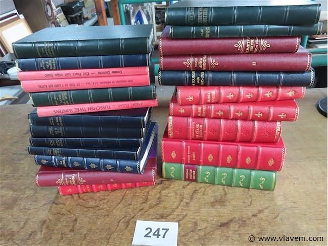 Lot boeken decoratieve band - afbeelding 1 van  3