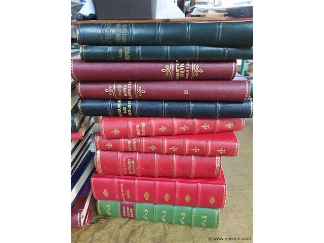 Lot boeken decoratieve band - afbeelding 2 van  3