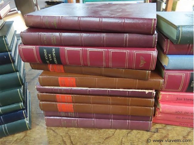 Lot boeken decoratieve band - afbeelding 3 van  4