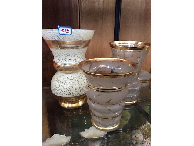 Lot booms glas 3stuks - afbeelding 1 van  3