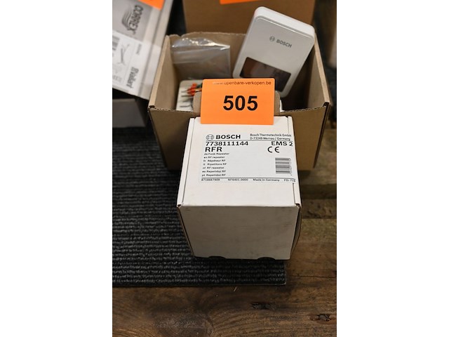 Lot bosch thermotechnic materiaal - afbeelding 1 van  2
