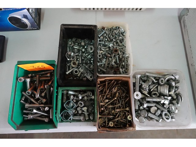Lot bouten,vijzen e.d. - afbeelding 1 van  4