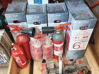 Lot brandblussers, plm. 21 stuks, wo. nieuw en gebruikt - afbeelding 1 van  1