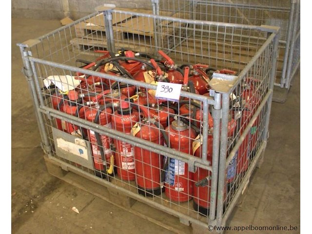 Lot brandblussers - afbeelding 1 van  3