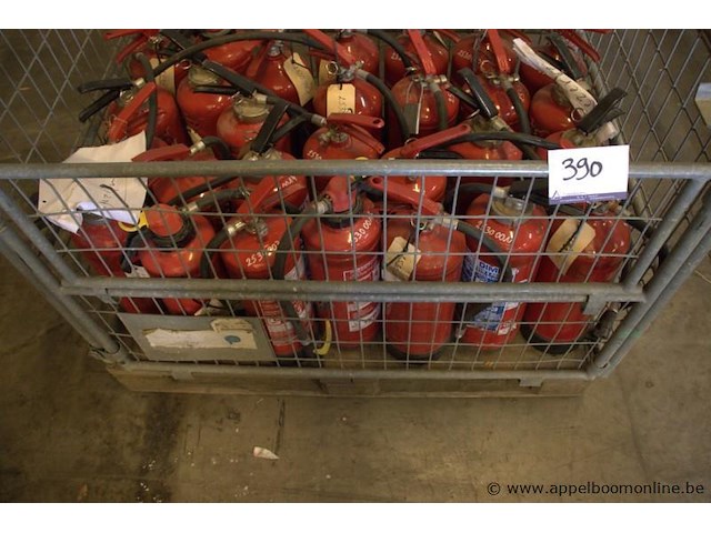 Lot brandblussers - afbeelding 3 van  3