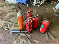 Lot brandblussers