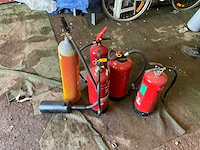 Lot brandblussers - afbeelding 1 van  3