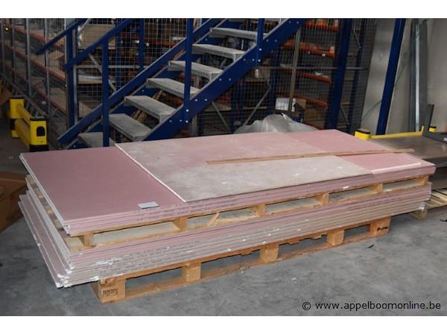 Lot brandwerende gipsplaten - afbeelding 1 van  1