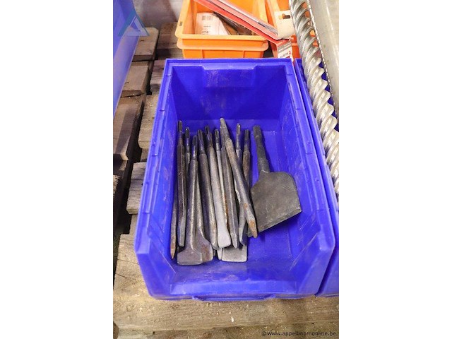 Lot breekbeitels - diverse maten lot boren - diverse maten - afbeelding 3 van  6
