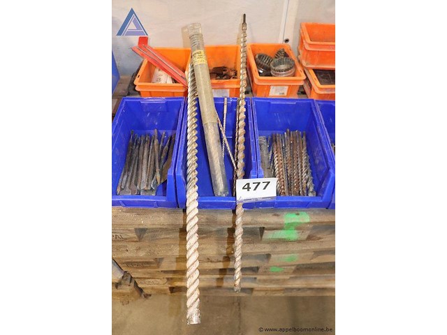 Lot breekbeitels - diverse maten lot boren - diverse maten - afbeelding 5 van  6