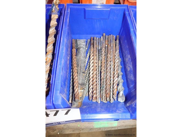 Lot breekbeitels - diverse maten lot boren - diverse maten - afbeelding 6 van  6