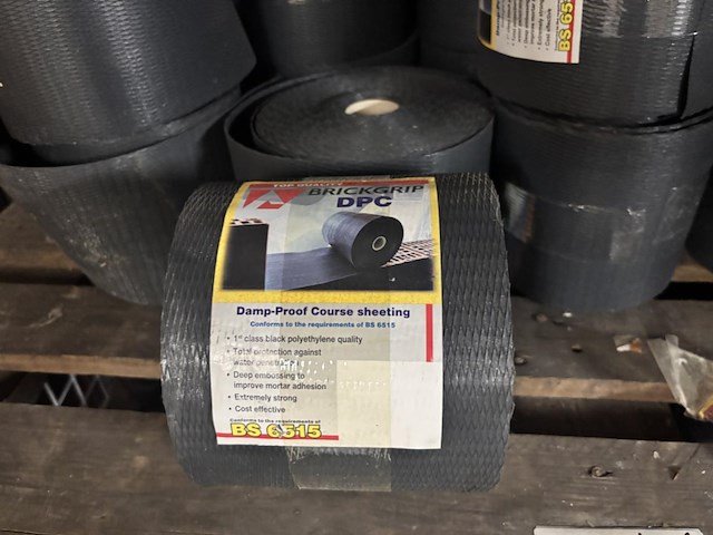 Lot brickgrip dpc damp proof course sheeting ex bak - afbeelding 3 van  3