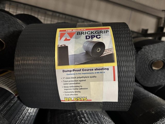 Lot brickgrip dpc damp proof course sheeting ex bak - afbeelding 3 van  3