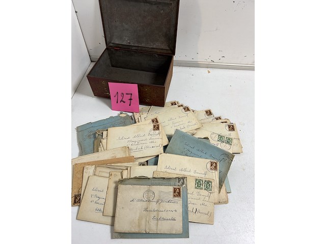 Lot brieven soldaat 1938 - afbeelding 1 van  2