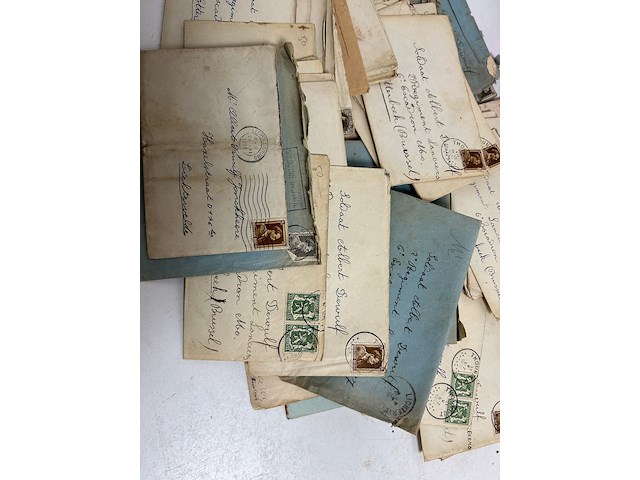 Lot brieven soldaat 1938 - afbeelding 2 van  2