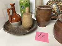 Lot brocante aardewerk (10 items) - afbeelding 3 van  4