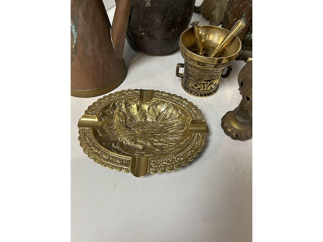 Lot brocante koper (11 items) - afbeelding 2 van  3