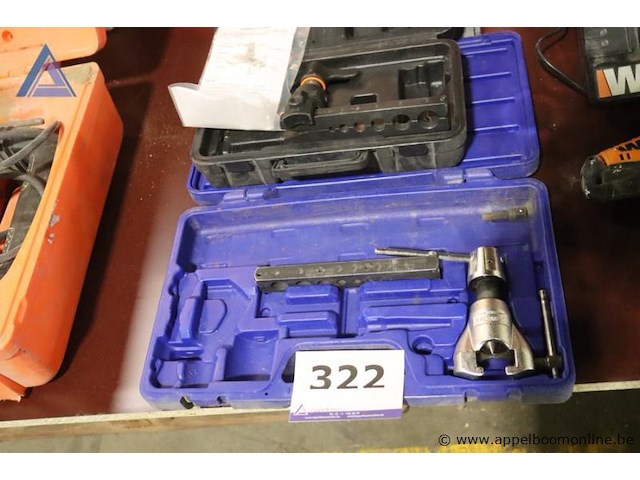 Lot buig- en flensgereedschap - afbeelding 1 van  1