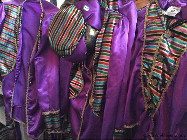 Lot carnaval kleding (diverse maten) - afbeelding 1 van  3