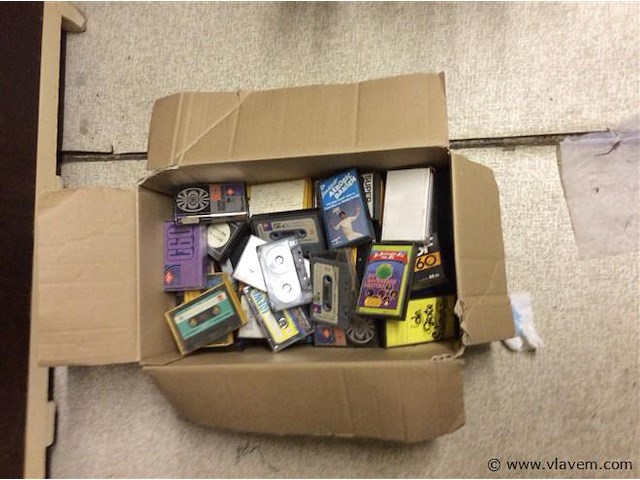 Lot cassettes - afbeelding 1 van  2