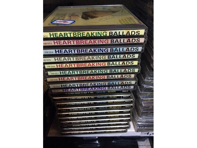Lot cd's serie ballades - afbeelding 1 van  2