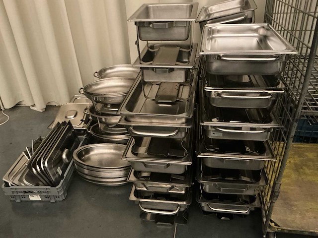 Lot chafing dishes - afbeelding 5 van  6