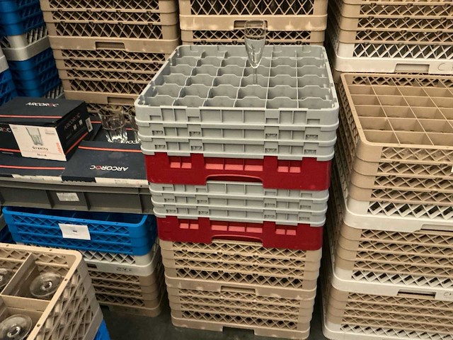 Lot champagne glazen - afbeelding 2 van  4