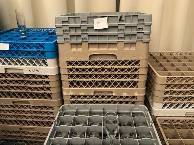 Lot champagne glazen - afbeelding 3 van  4