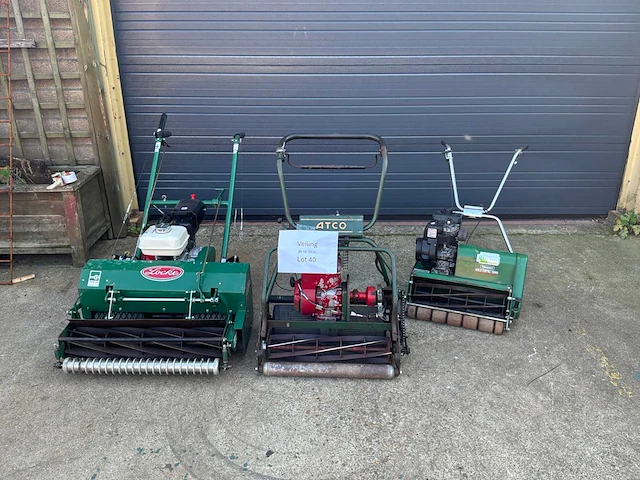 Lot cilindermaaiers - lawnmower - afbeelding 6 van  15