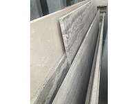 Lot crema marfil, travertin titanium, emperado grey, travertin - afbeelding 3 van  5