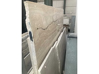 Lot crema marfil, travertin titanium, emperado grey, travertin - afbeelding 5 van  5