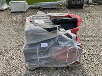 Lot dakpannen 100stuks zwart koramic - afbeelding 1 van  3