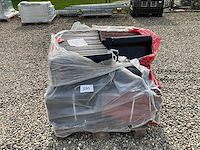 Lot dakpannen 100stuks zwart koramic