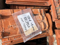 Lot dakpannen belfeld 120stuks + vorsten - afbeelding 2 van  3
