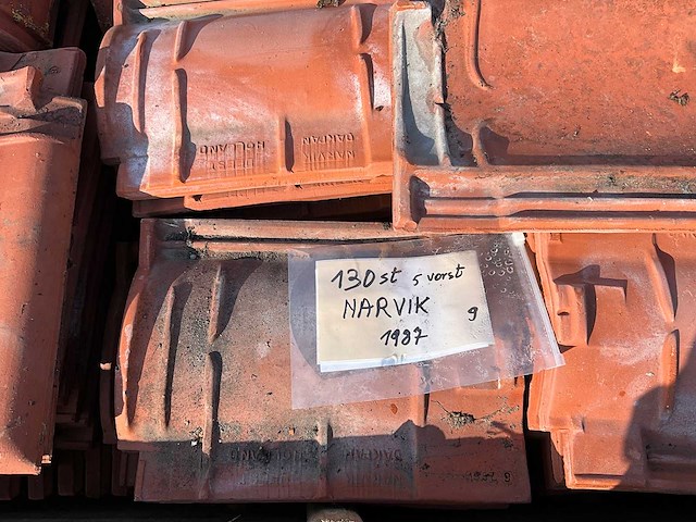 Lot dakpannen narvik 130stuks - afbeelding 1 van  4