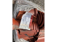 Lot dakpannen rood 280stuks - afbeelding 1 van  1