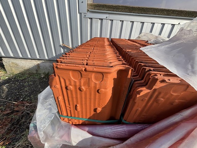 Lot dakpannen+restinhoud+stellng - afbeelding 8 van  17