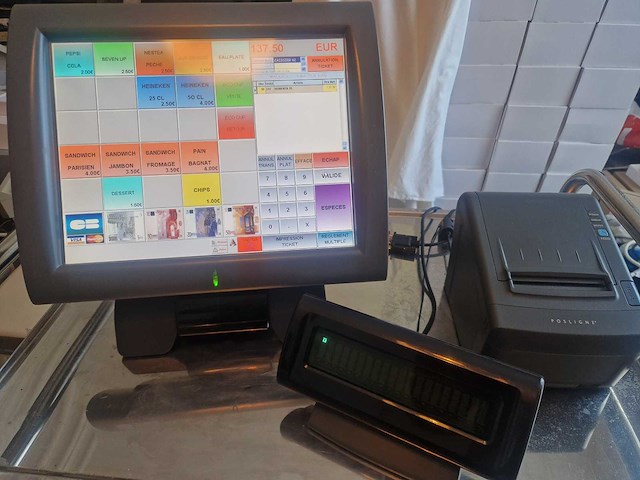 Lot de systèmes de point de vente (pos) - afbeelding 1 van  10