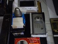 Lot deurbel met camera, deuralarm en bel - afbeelding 1 van  1