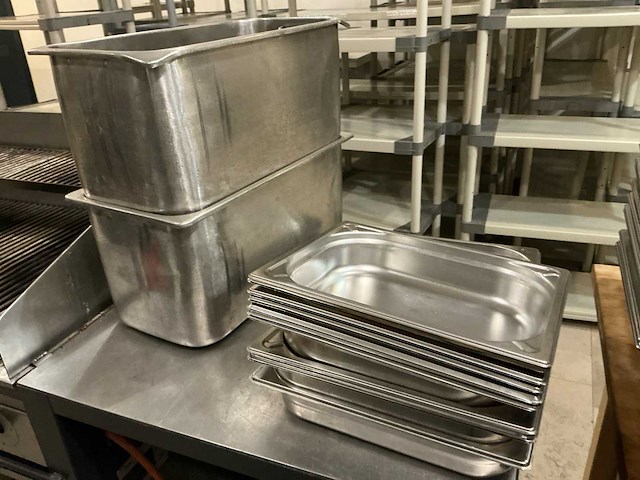Lot diepe gastronormbakken - afbeelding 6 van  8