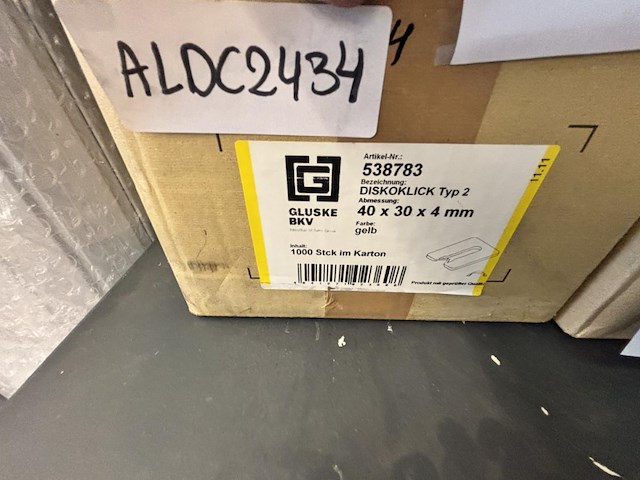 Lot diskoklick typ 2 afstelplaatjes - afbeelding 3 van  6