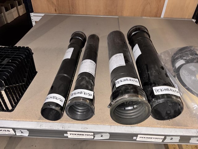 Lot div afvoer / verbinding / doorvoer / klemmen / etc - afbeelding 2 van  9